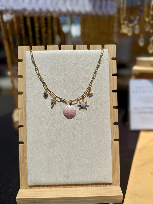 The Charmed Necklace - Seashell Edition