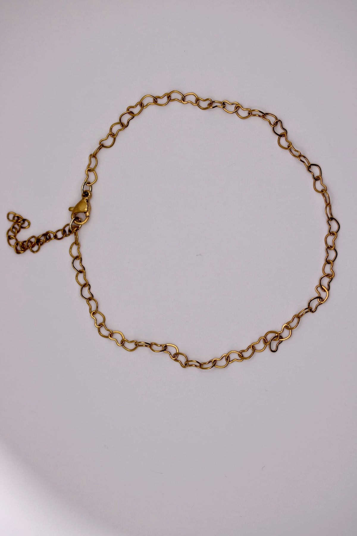 Little Love Anklet in Silver, Gold, and Two Toned