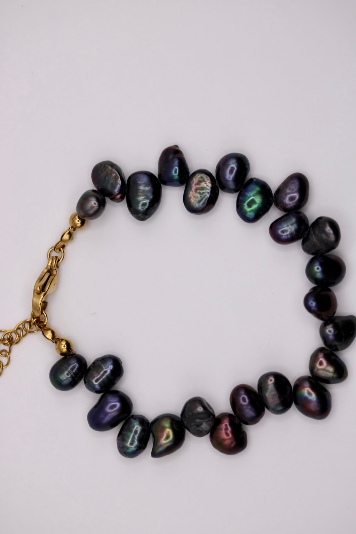 Asymmetrical Pearl Bracelets in Various Colors