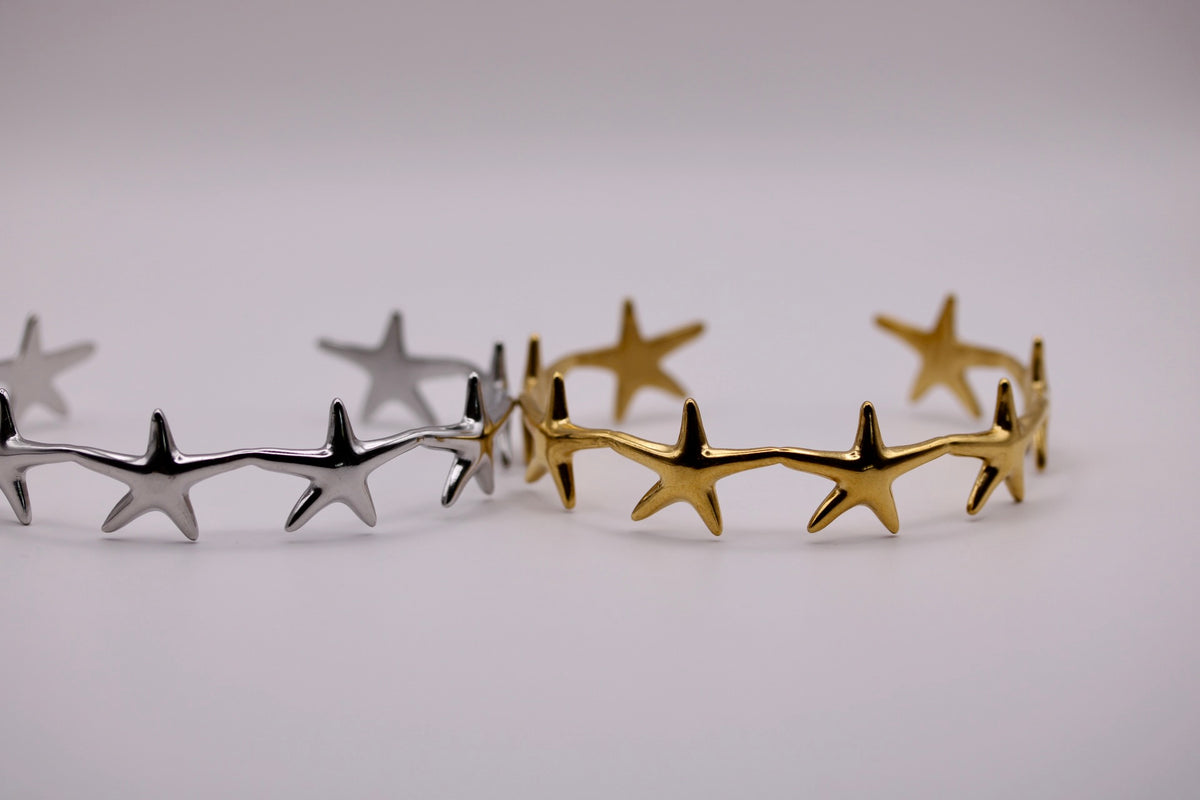 Bold Starfish Bangle