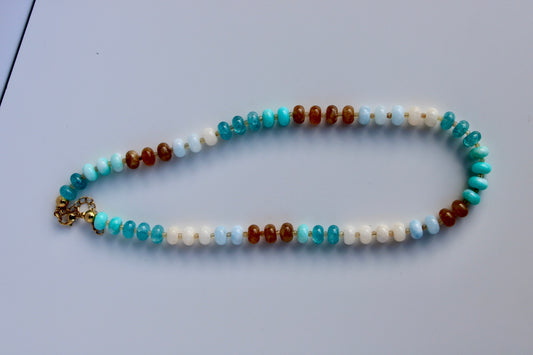 Desert Shores Beaded Necklace