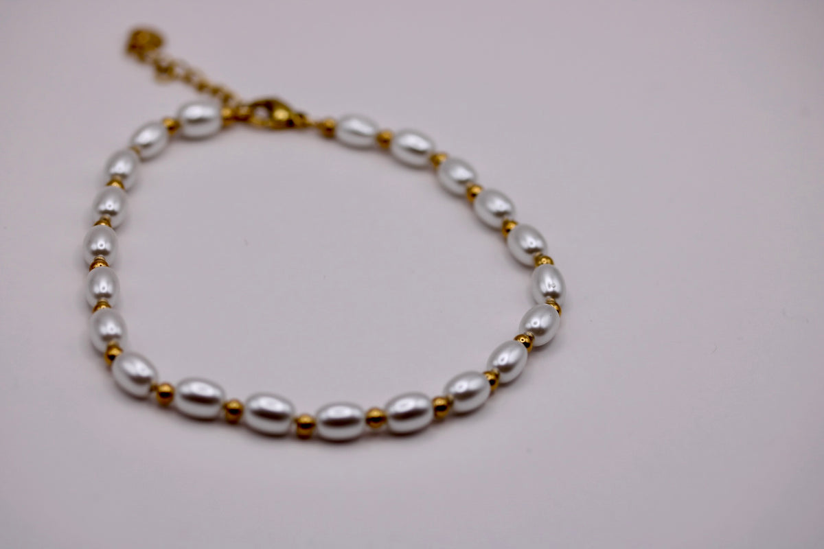 Pearl Afterglow Anklet