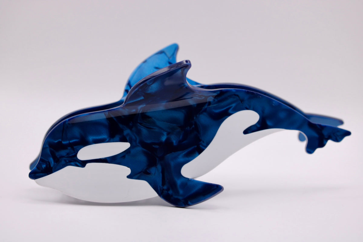Orca Pod Hair Clips