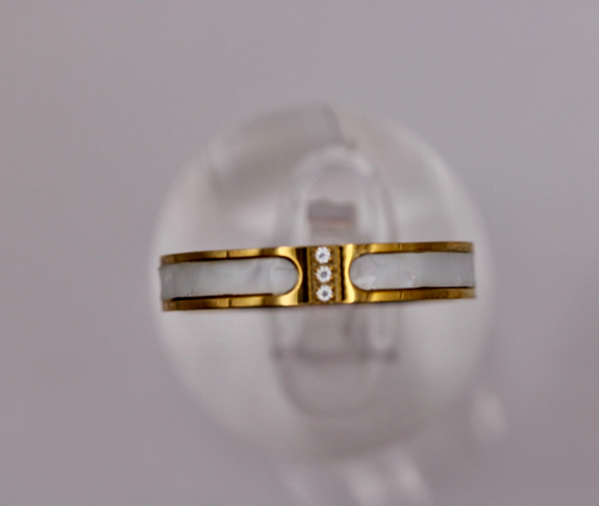 Still Water Ring in Silver + Gold