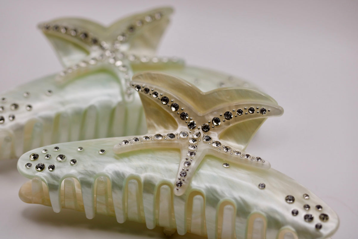 Starlight Starfish Hair Clip