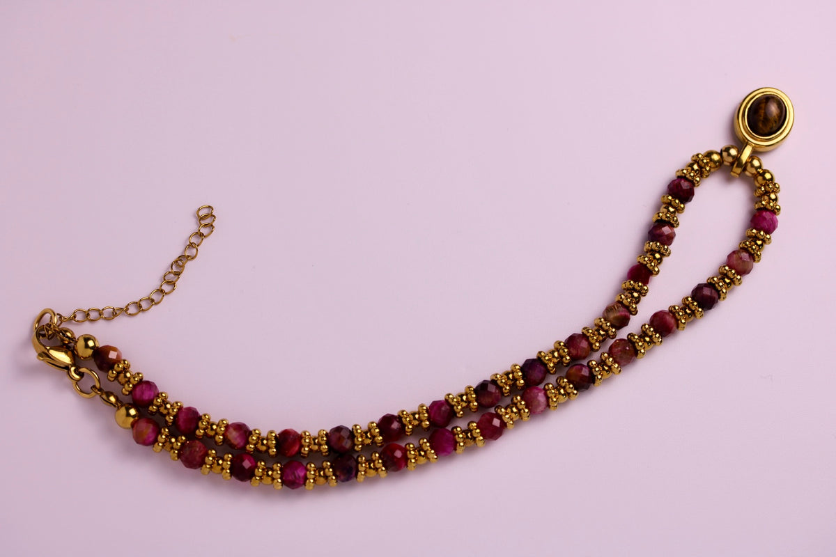 Chocolate Rose Necklace