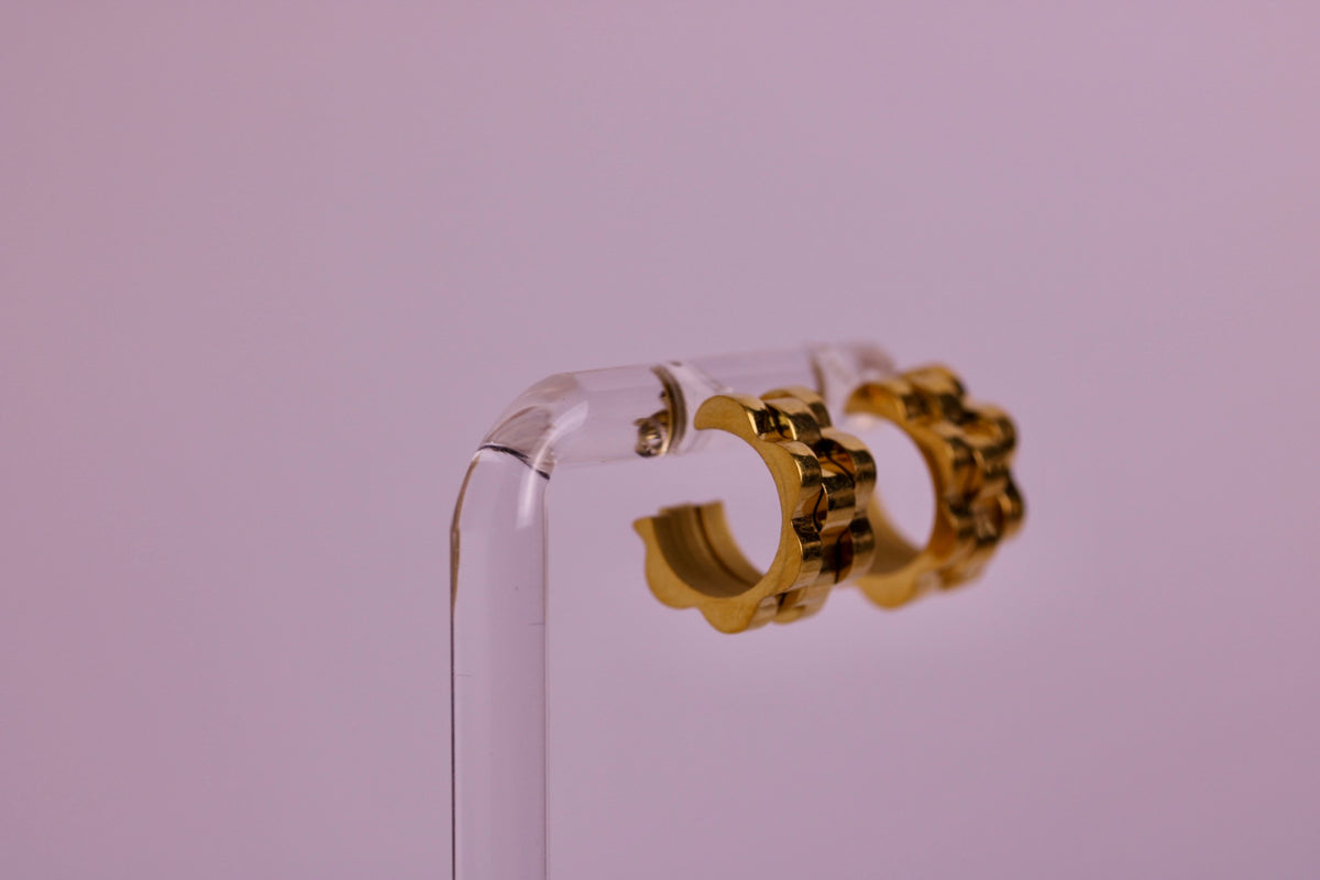 Watchband Studs in Silver, Gold, Two Toned