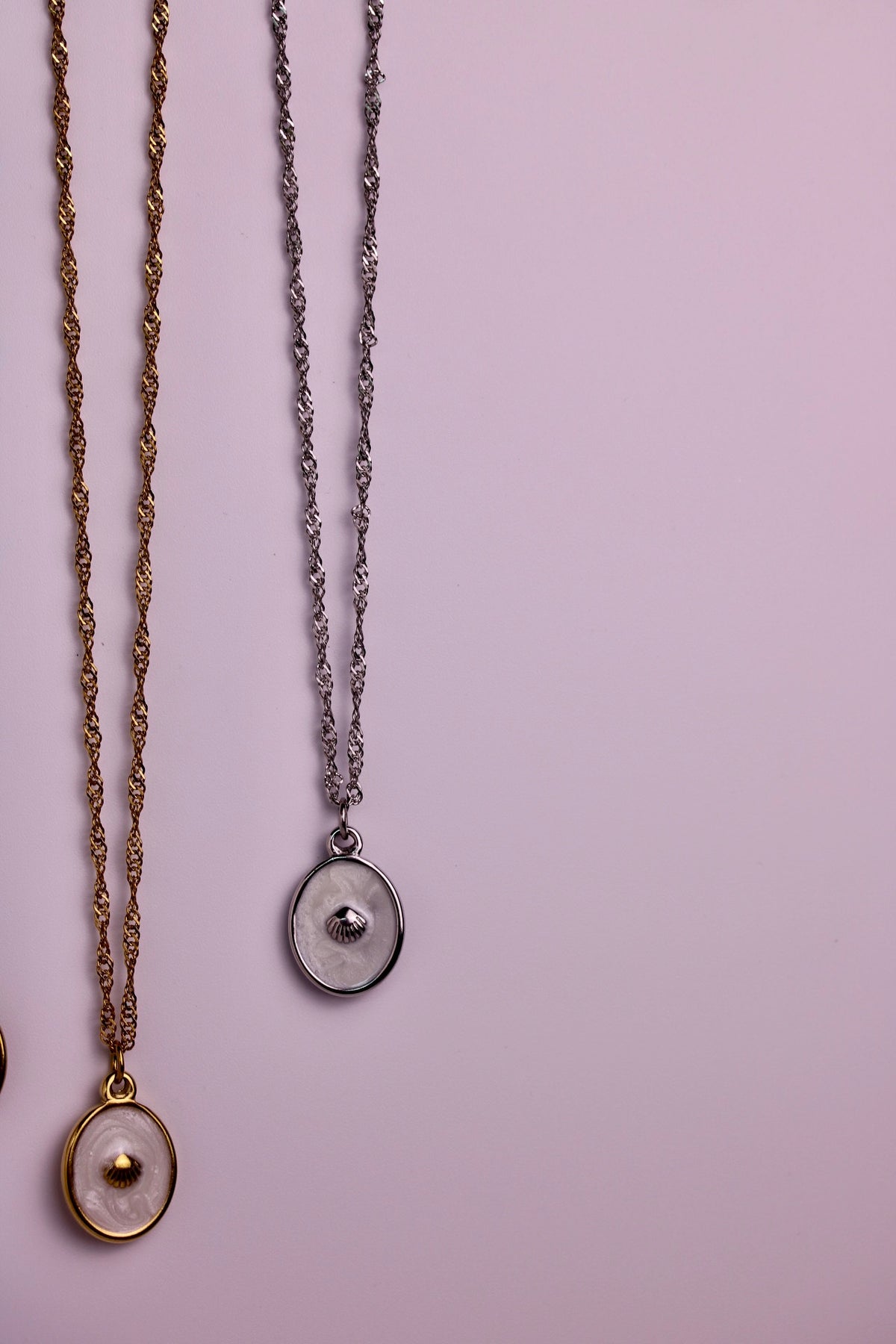 Color Me Coastal Necklace in Silver + Gold