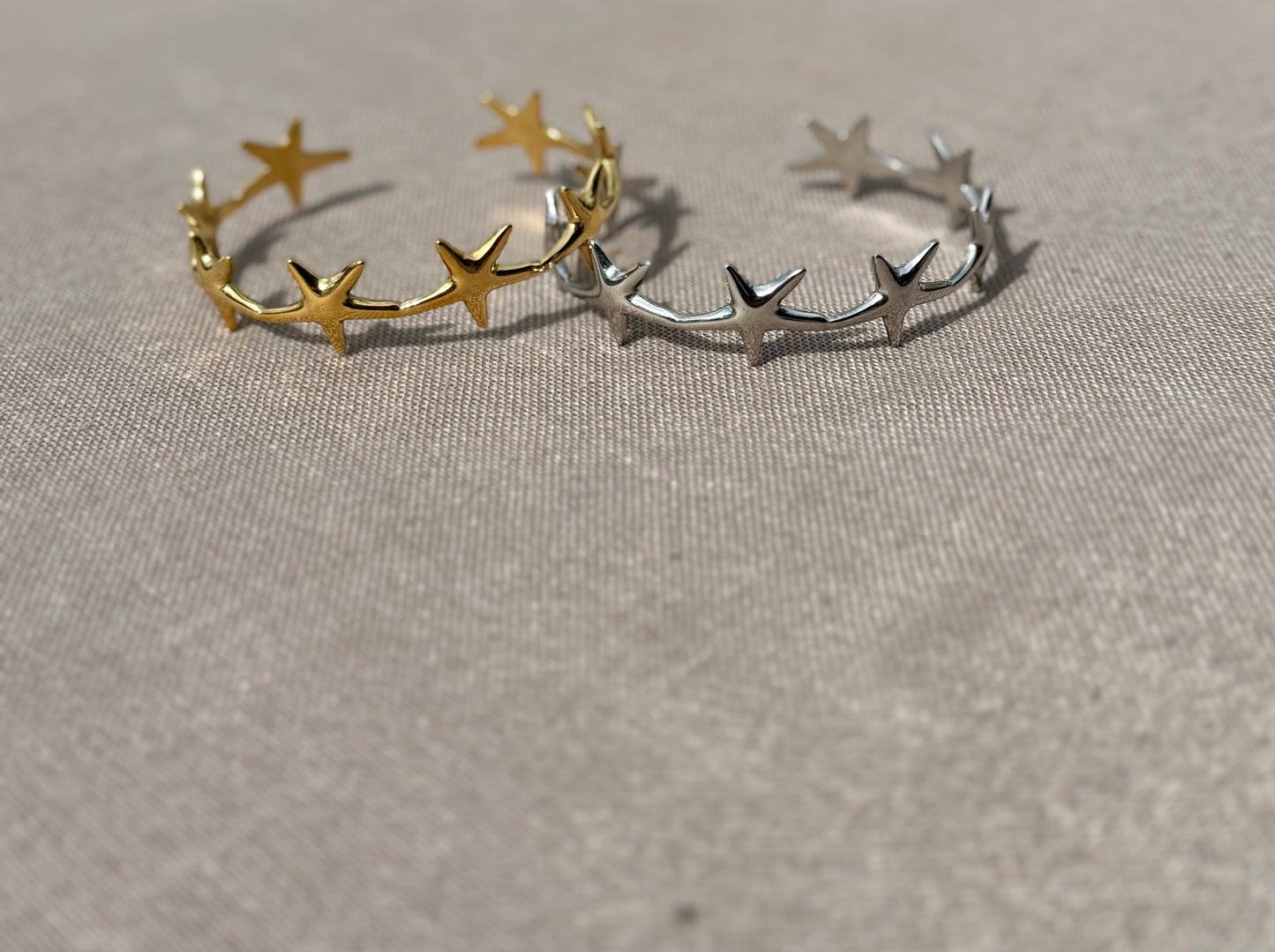 Bold Starfish Bangle
