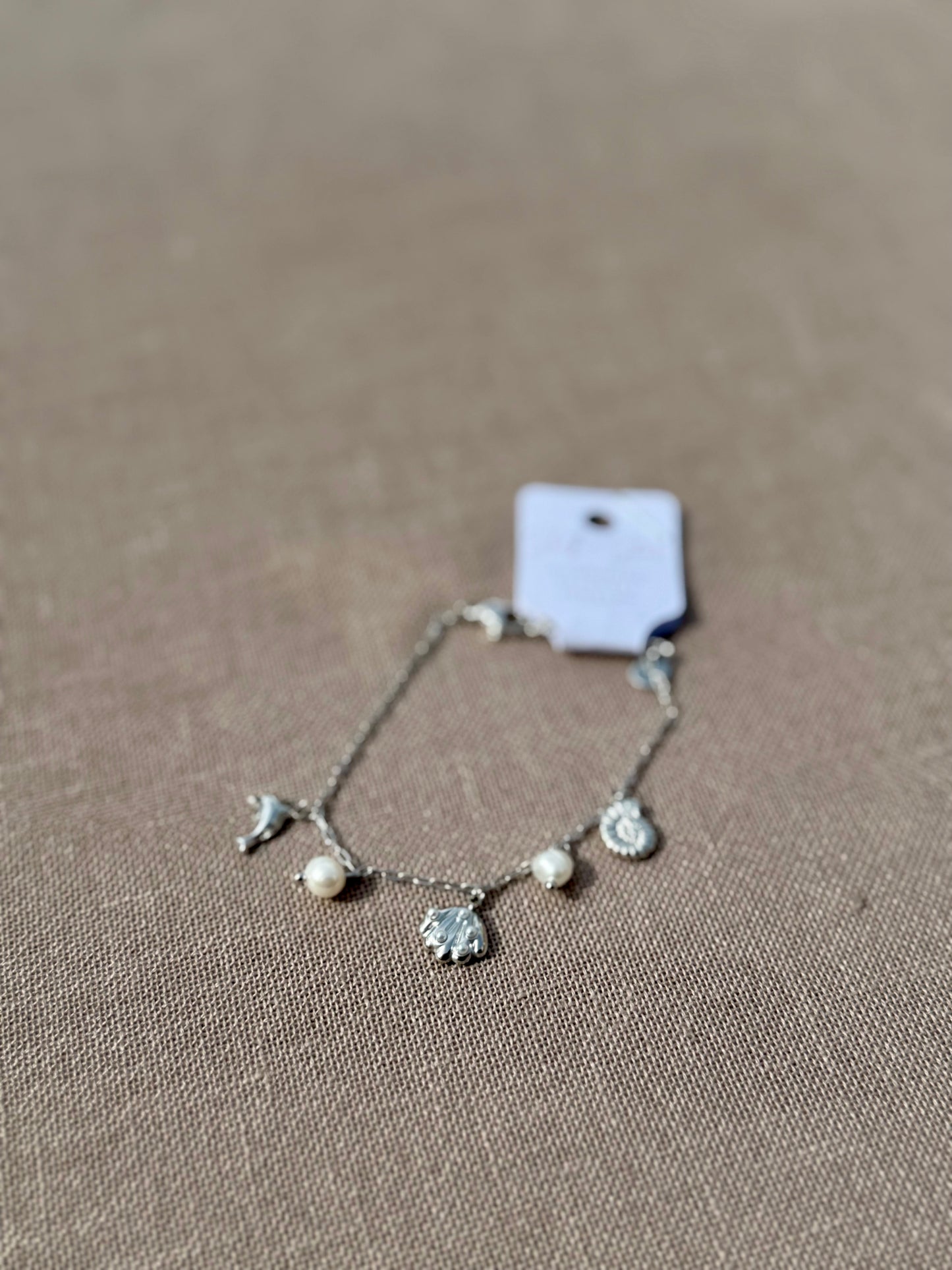 Coast + Charm Bracelet in Silver + Gold