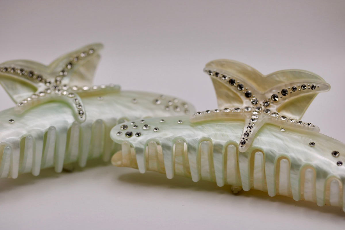 Starlight Starfish Hair Clip