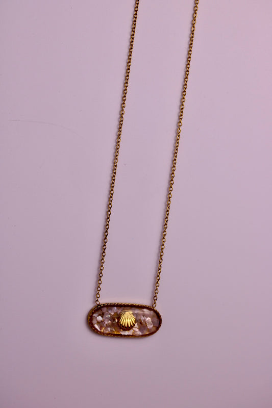 Shell Mosaic Necklace