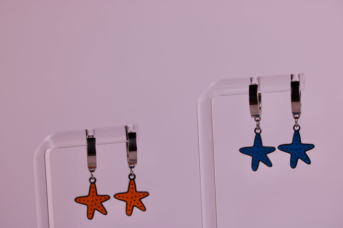 Seaside Starfish Hoops