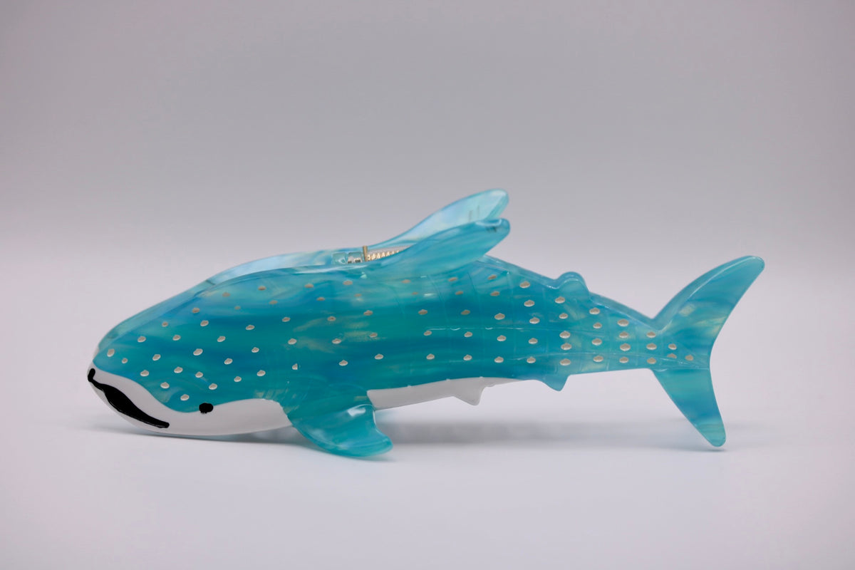 Whale Shark Hair Clips