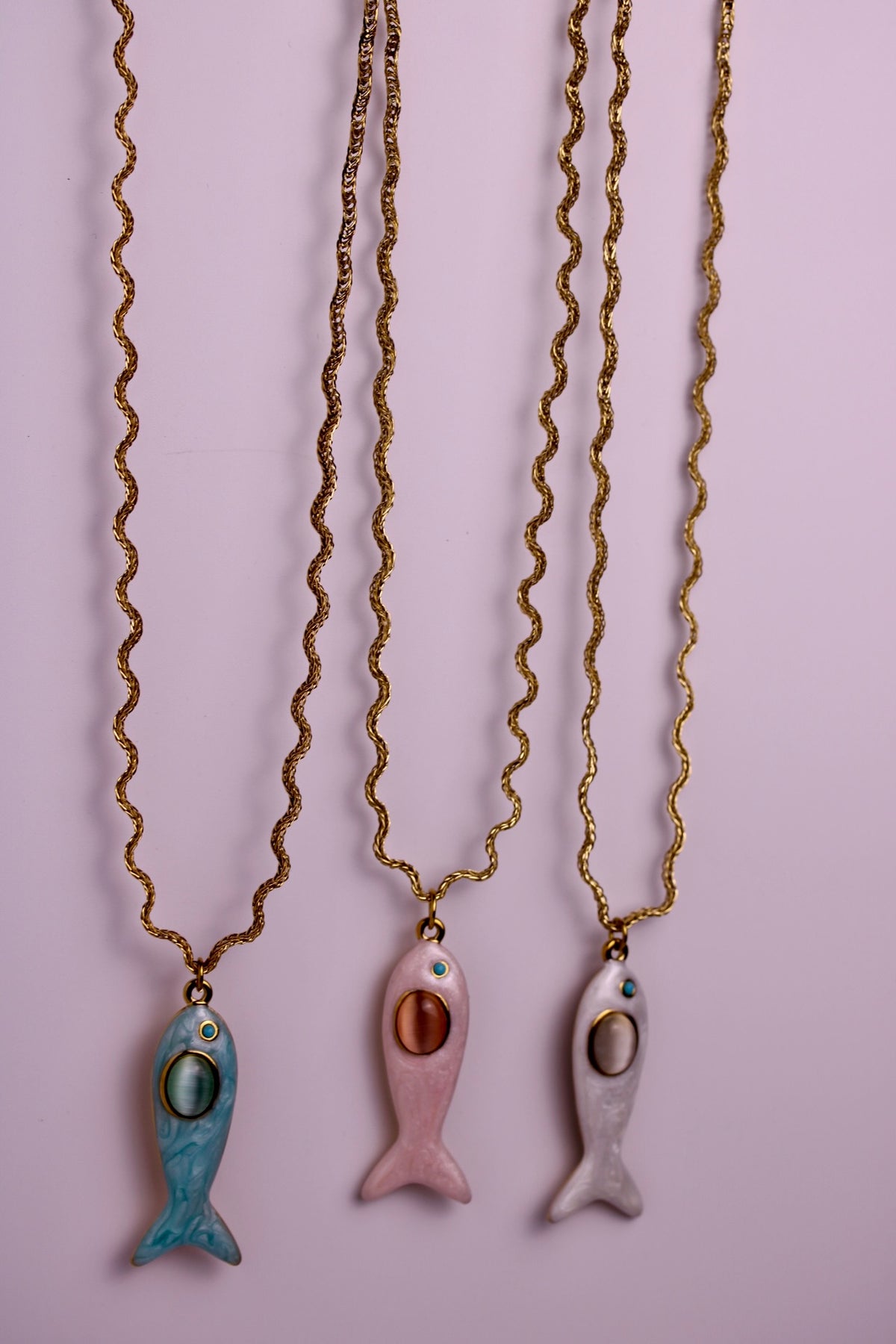 Gone Fishin' Necklace - in Various Options