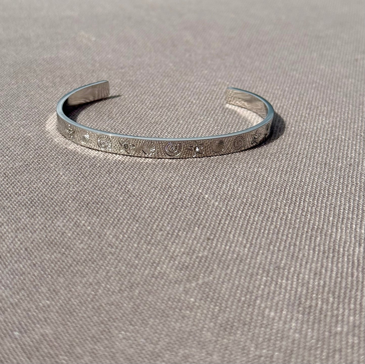 Under the Sea Cuff in Silver + Gold