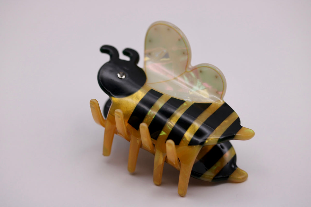 Honey Bee Hair Clip