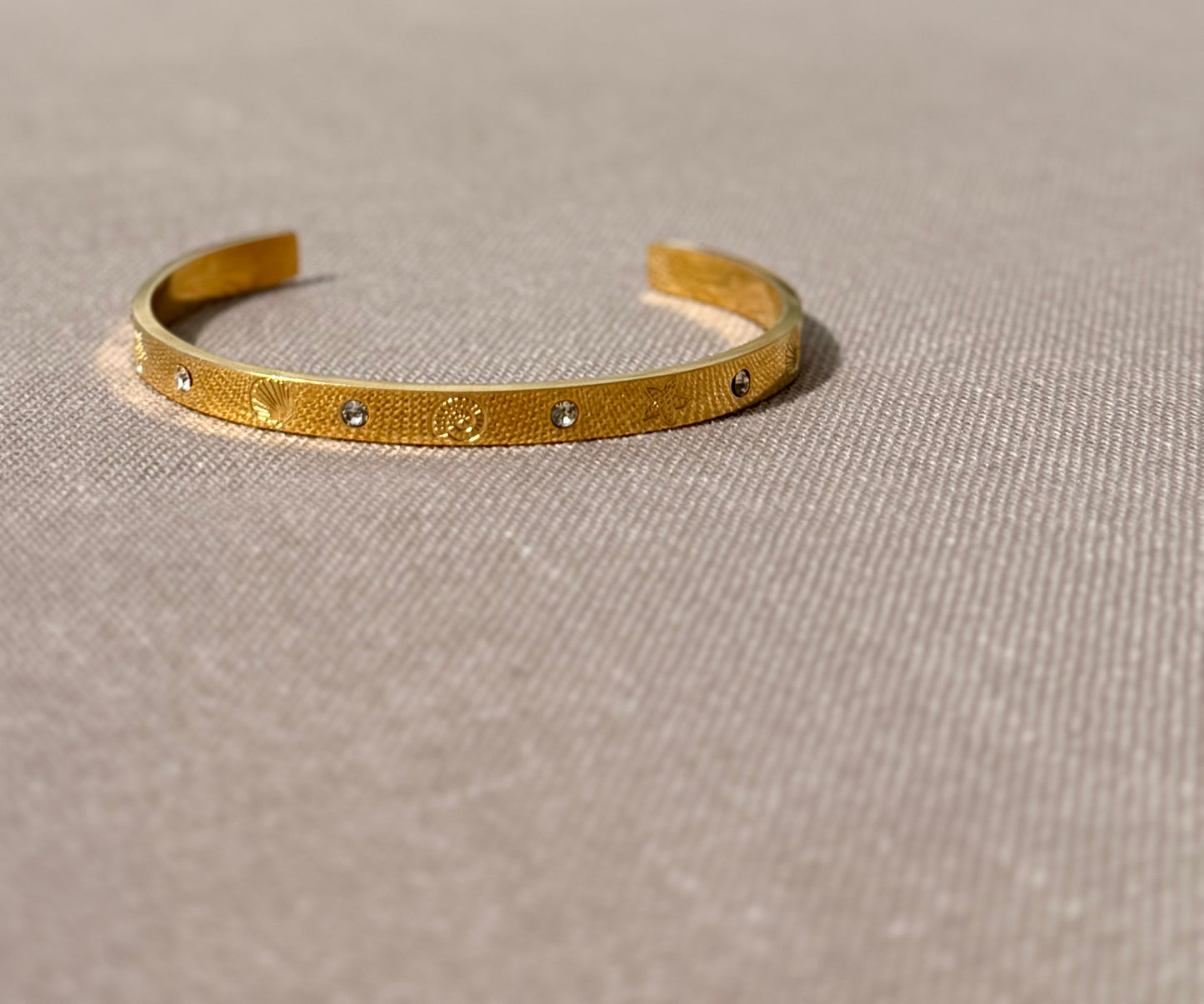 Under the Sea Cuff in Silver + Gold