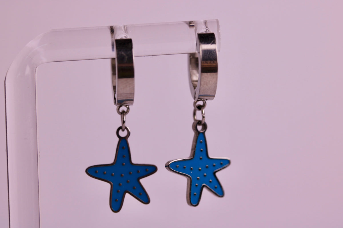 Seaside Starfish Hoops
