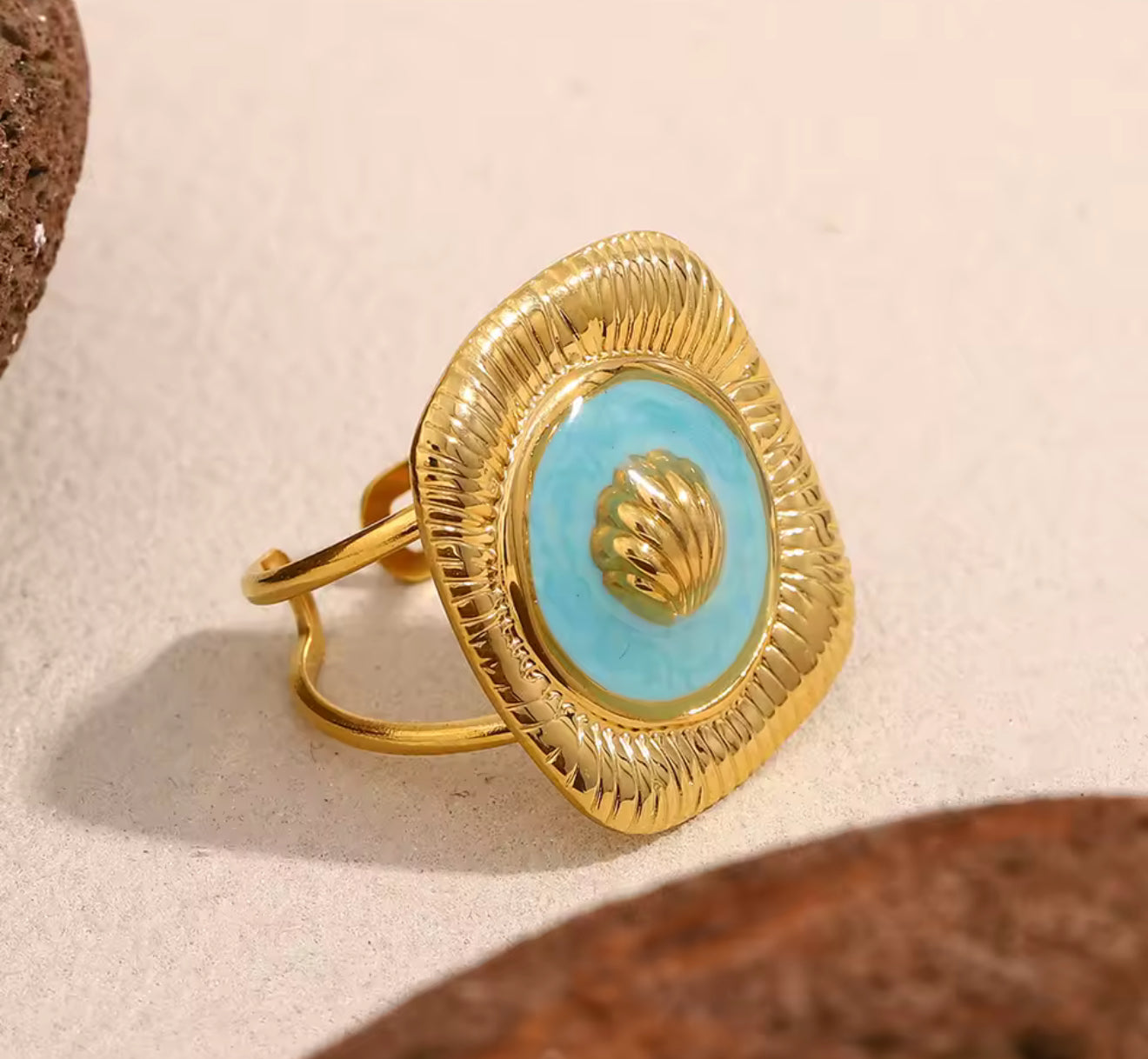 Cely Seashell Ring