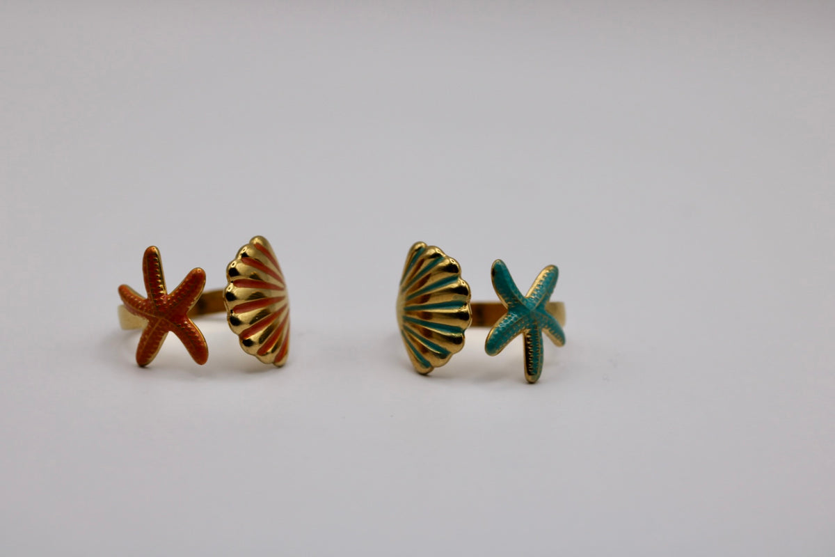 Colorful Tide Rings