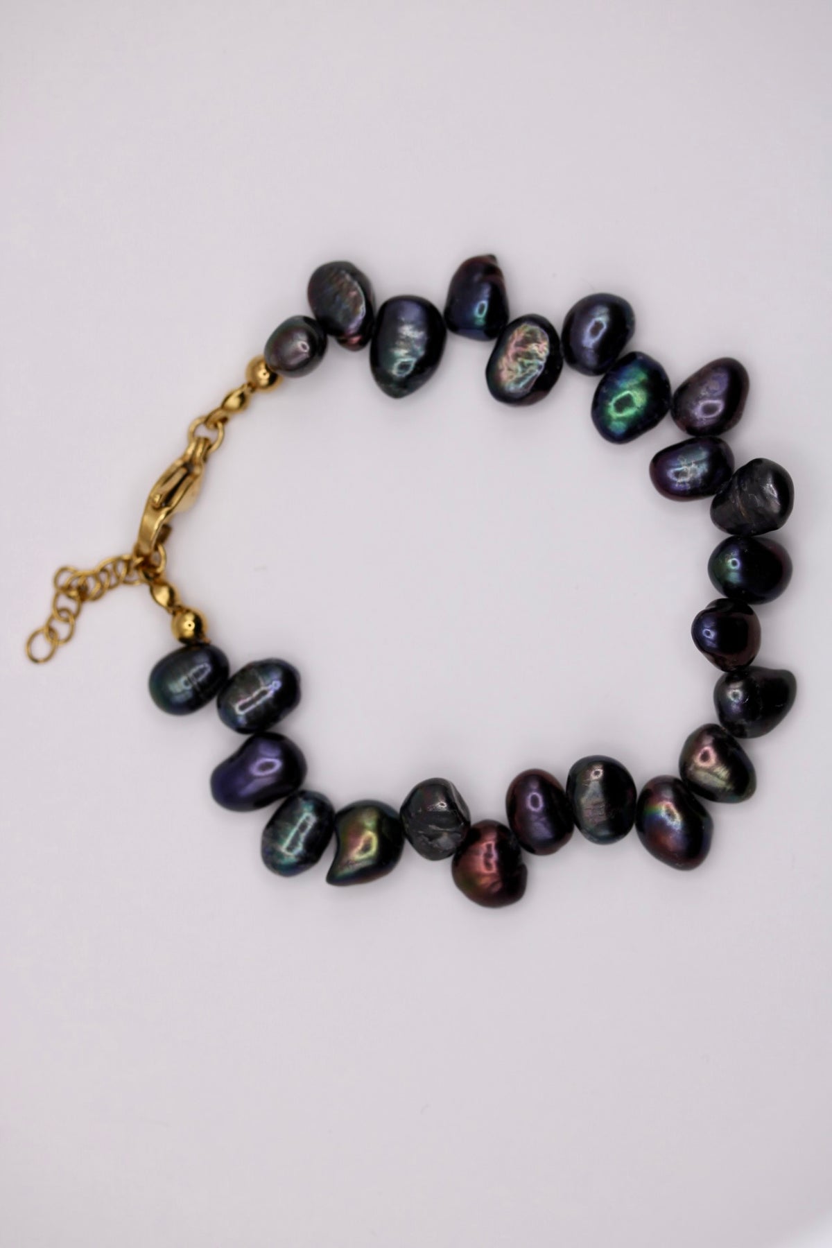 Asymmetrical Pearl Bracelets in Various Colors