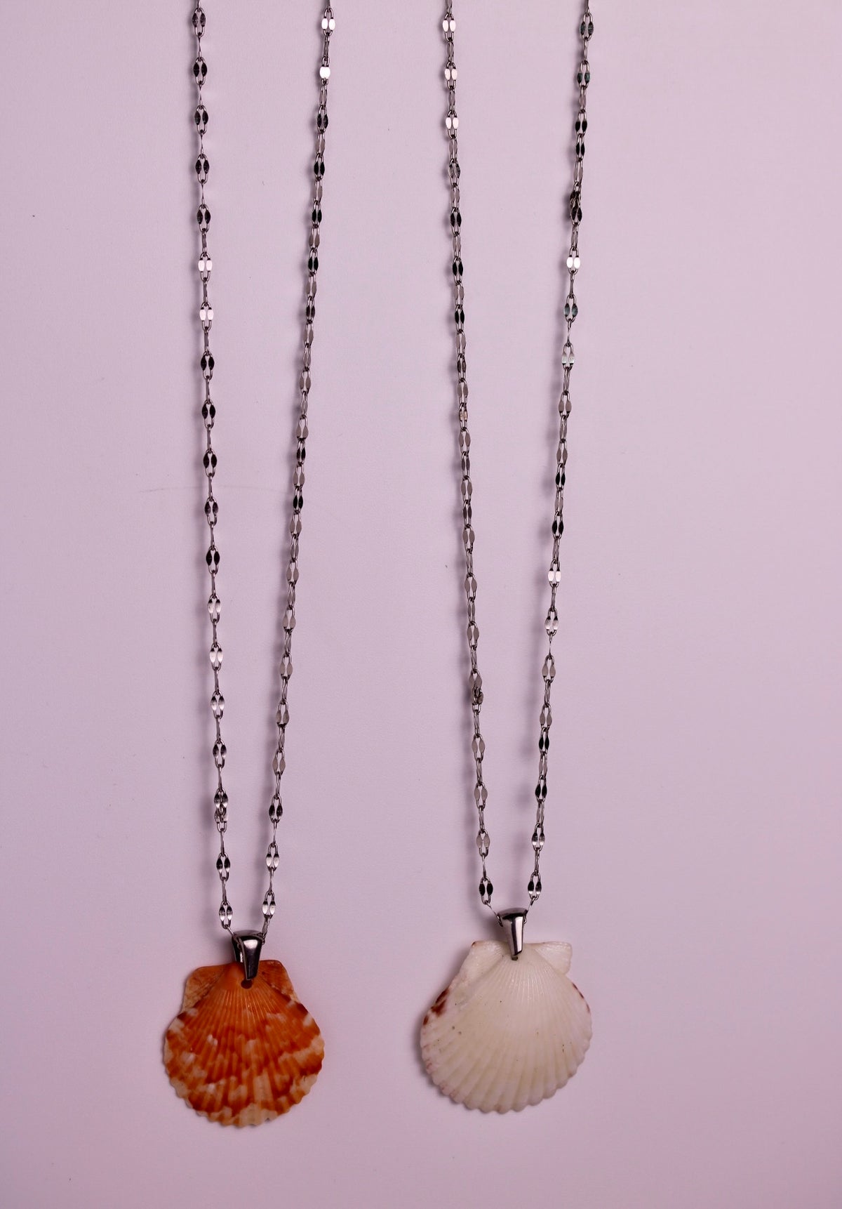 Sun + Sand Scallop Necklaces