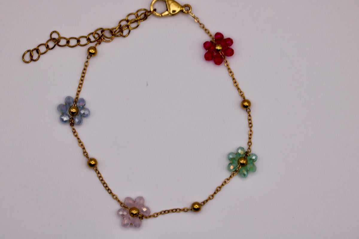 Various Floral Bracelets