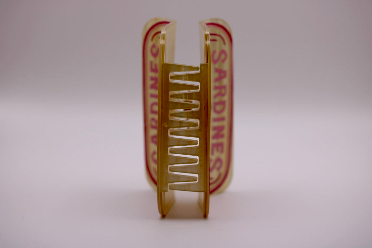 Sardine Cans Claw Clips