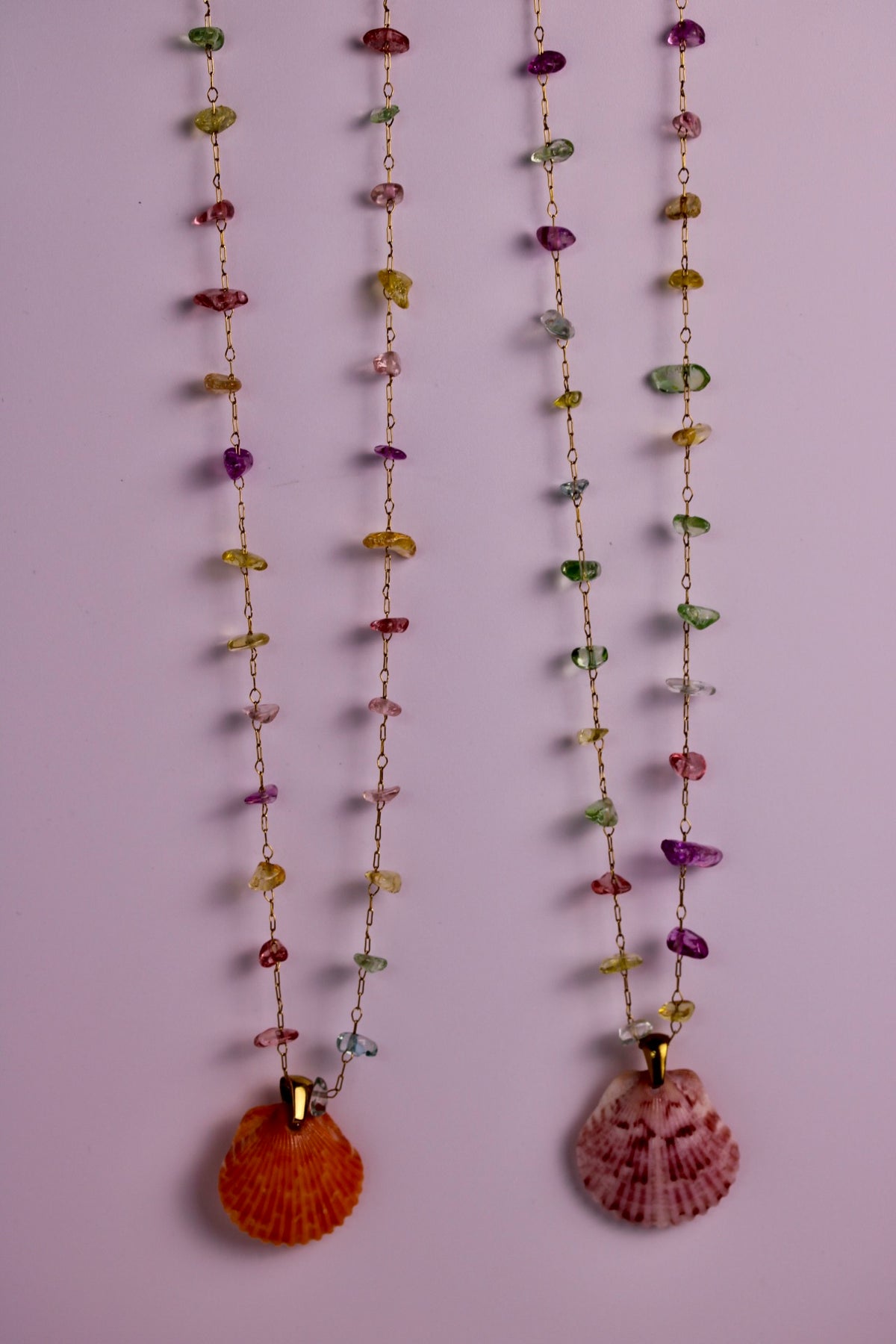 Sea Candy Scallop Necklace