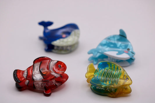 Little Sea Friends Hair Clips