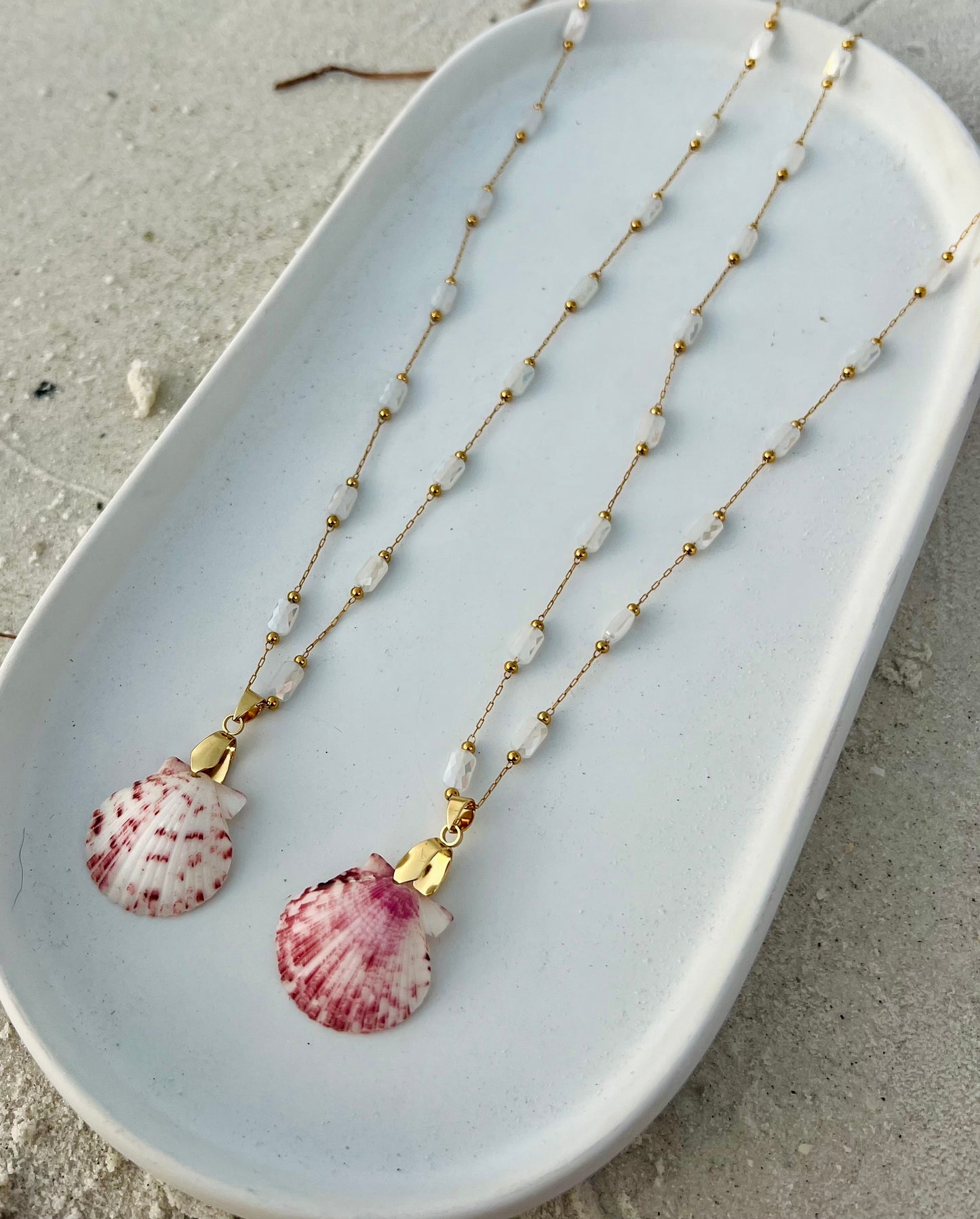 Summer Solstice Shell Necklace