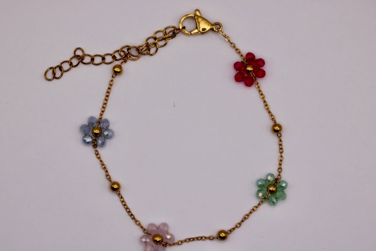 Various Floral Bracelets