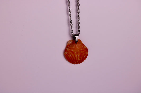 Golden Hour Scallop Necklace