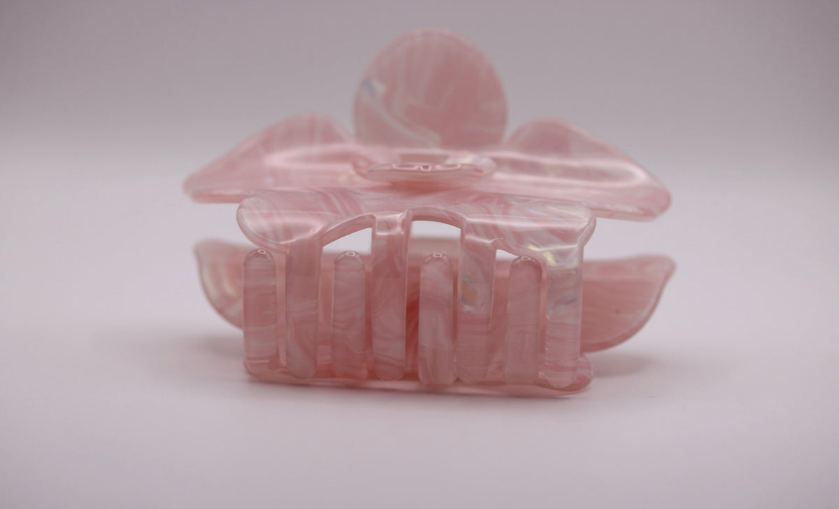 Pink Paradise Hibiscus Hair Clip