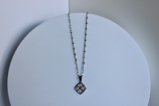 Silver Bloom Necklace