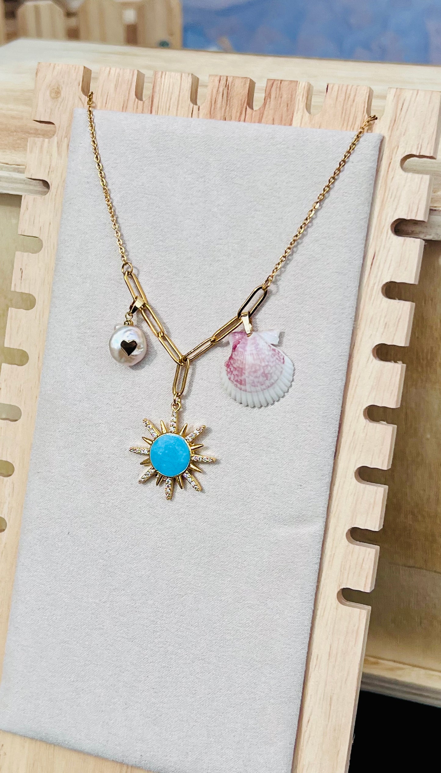 Charmed by the Sea Necklace