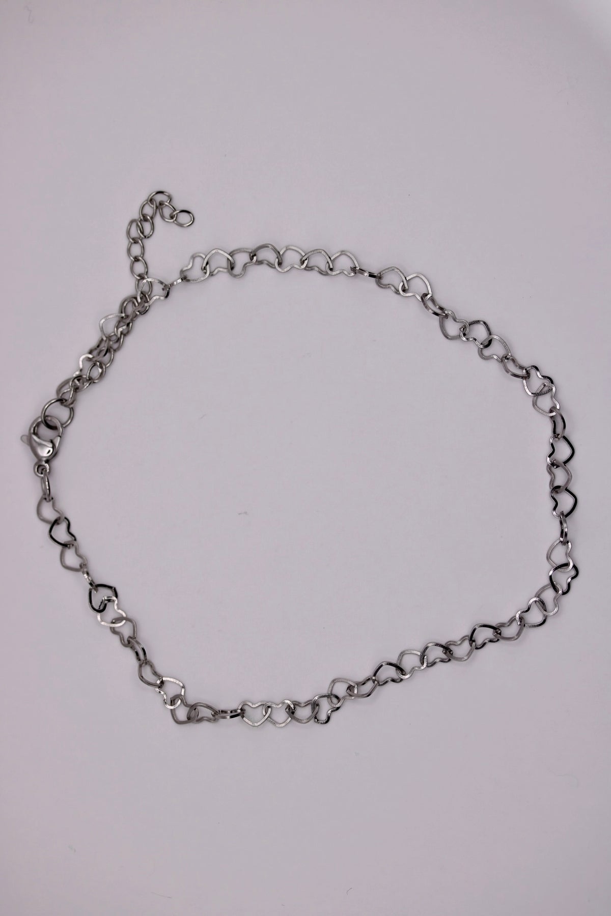 Little Love Anklet in Silver, Gold, and Two Toned