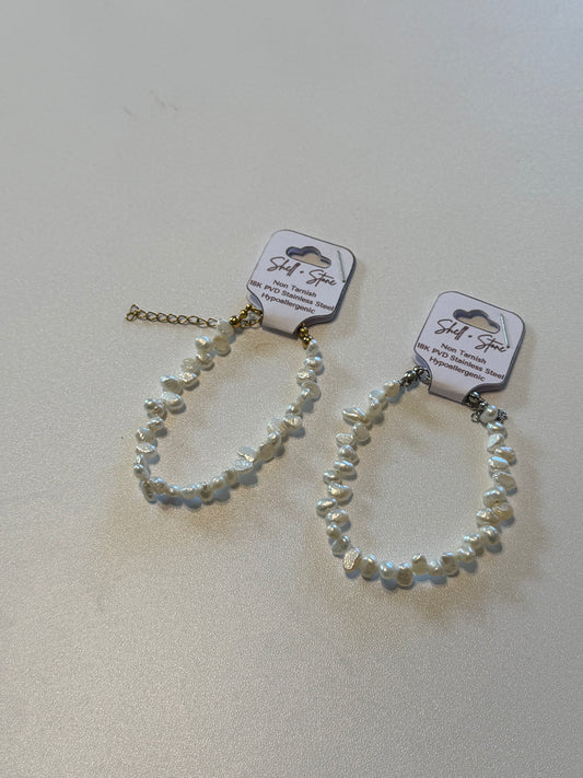Asymmetrical Pearl Bracelet
