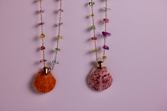 Sea Candy Scallop Necklace