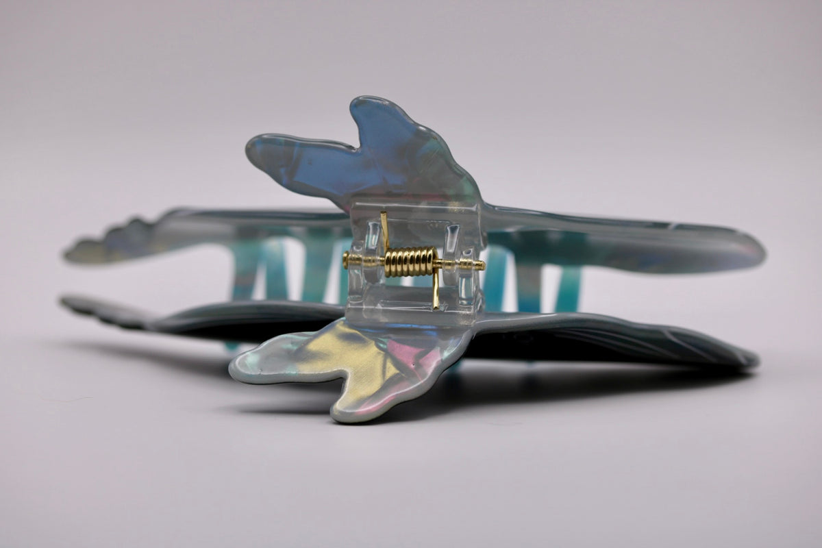 Night Swim Whale Hair Clip