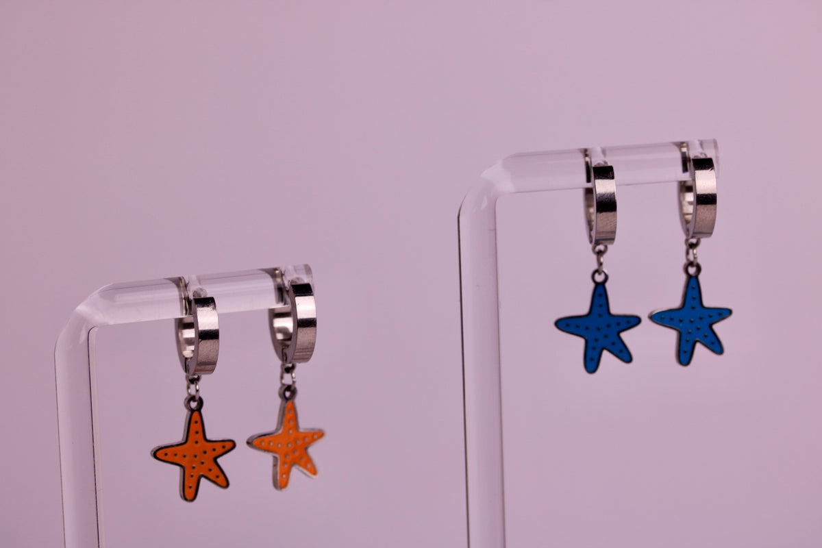 Seaside Starfish Hoops
