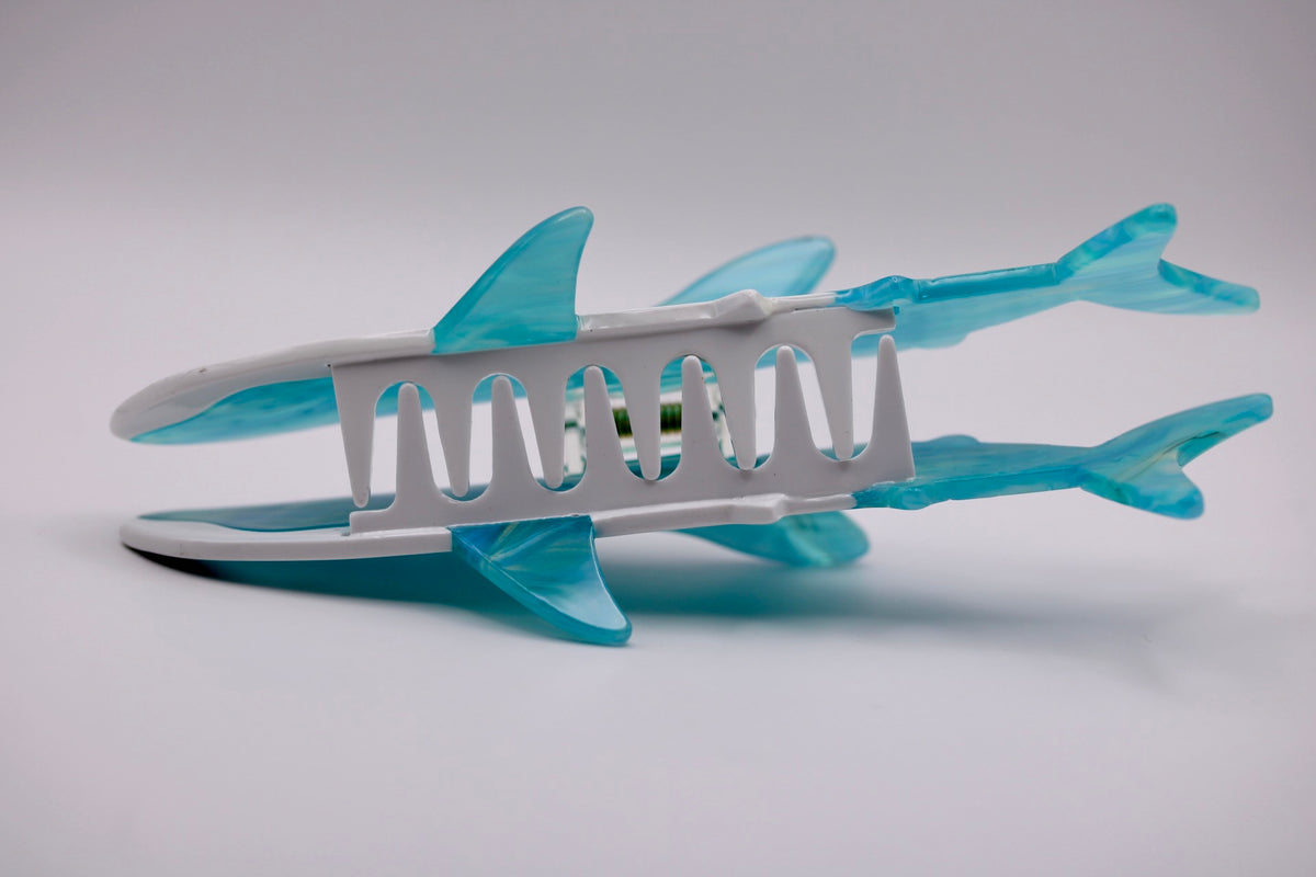 Whale Shark Hair Clips