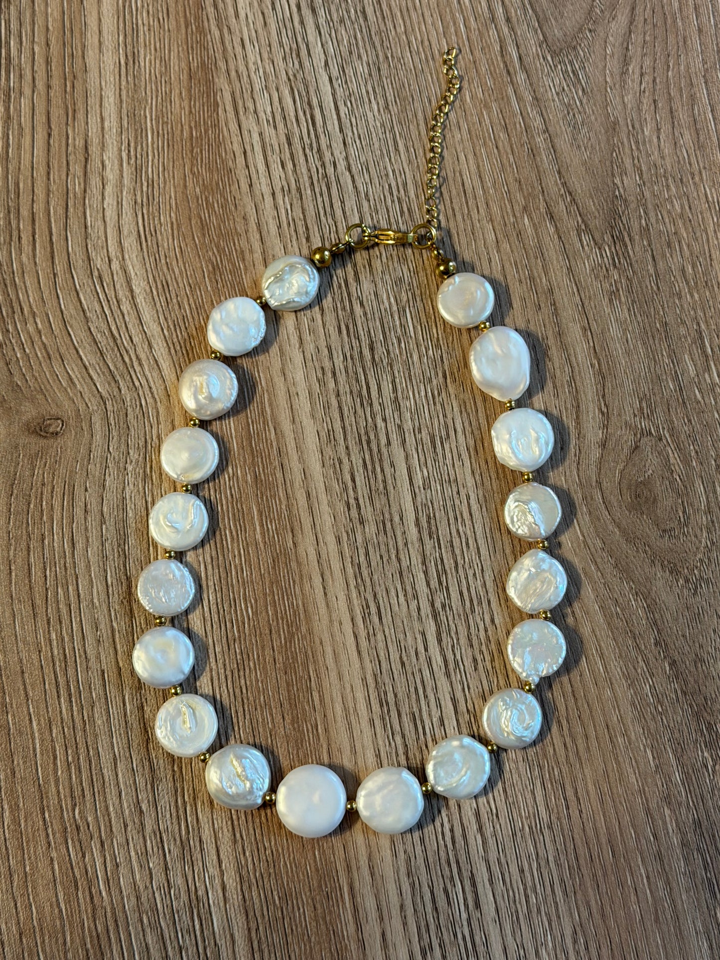 Pearl Coin Necklace