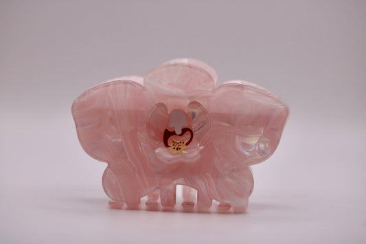 Pink Paradise Hibiscus Hair Clip