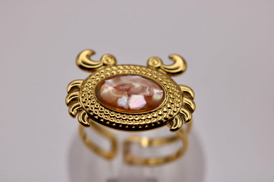 Summer Crush Crab Ring