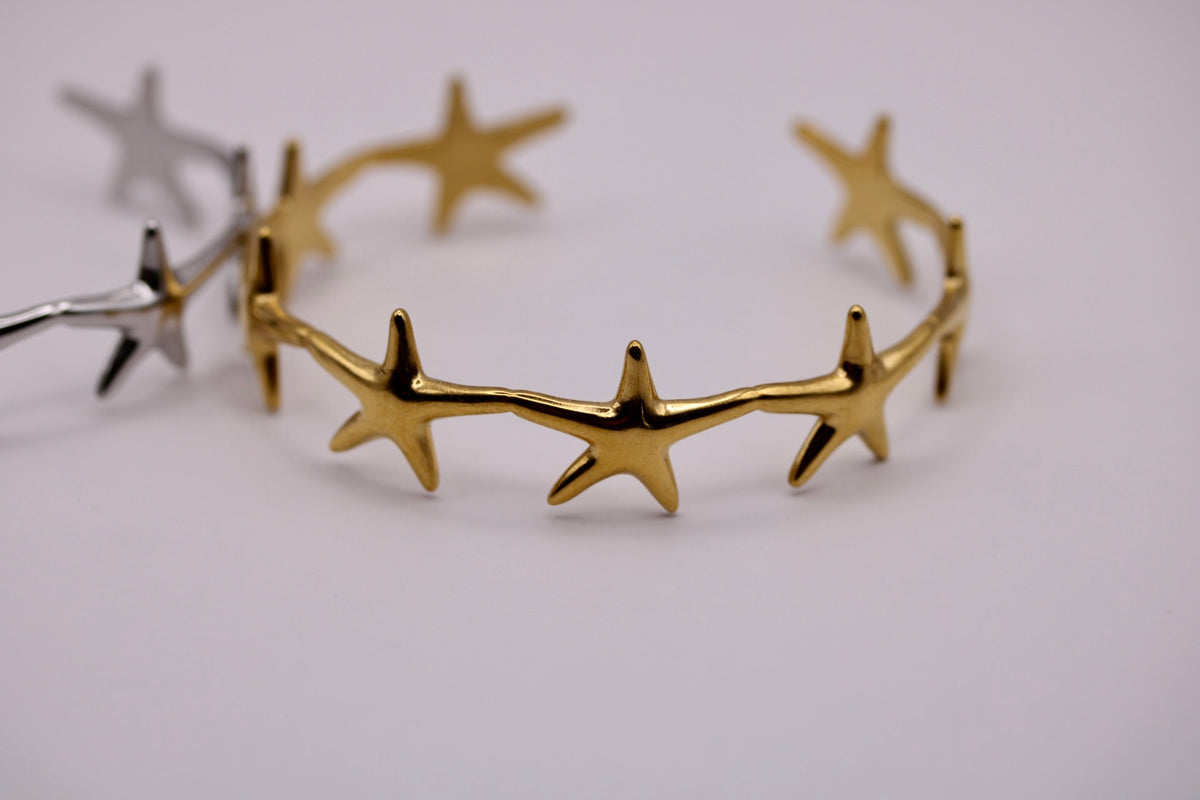 Bold Starfish Bangle