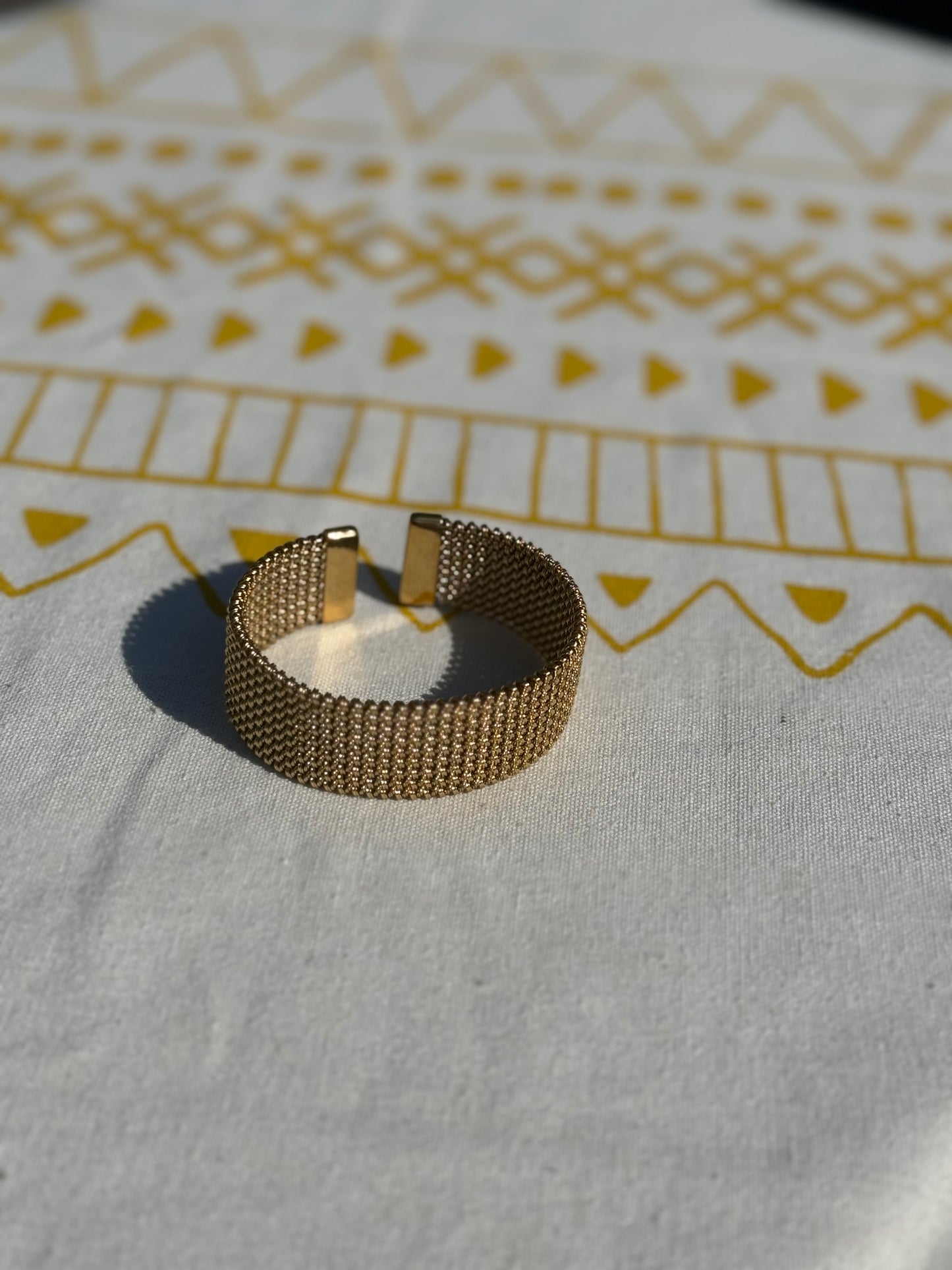 Penny Gold Bangle
