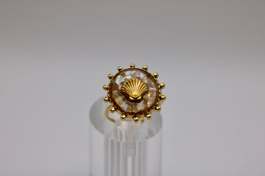 Summer Crush Seashell Ring