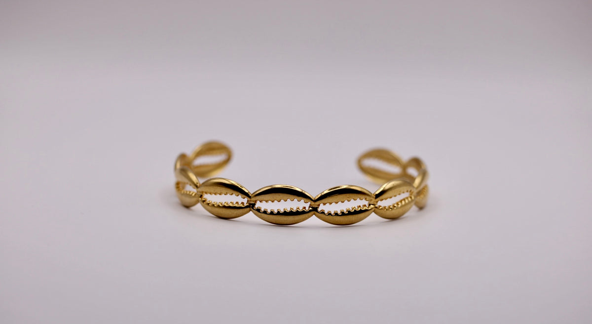 Cowrie Coast Bangle